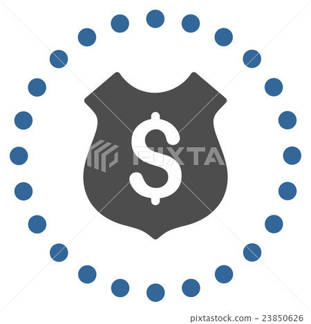 Financial Shield Icon 23850626