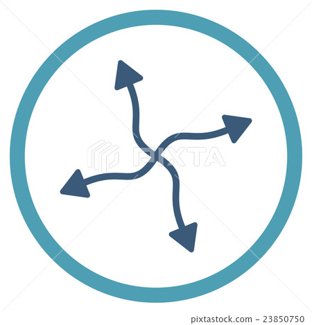Curve Arrows Icon Curve Arrows Icon 23850750