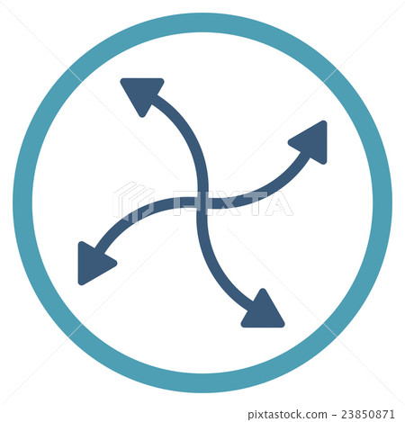 Swirl Arrows Icon 23850871