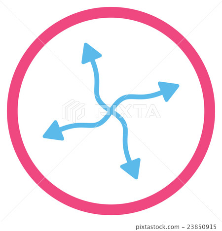 Curve Arrows Icon Curve Arrows Icon 23850915