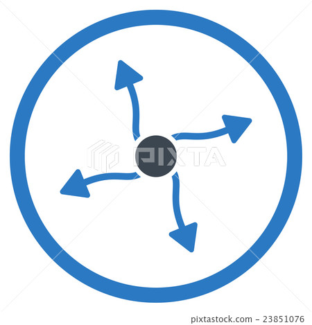 Curve Arrows Icon Curve Arrows Icon 23851076