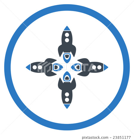 Rockets Flat Icon Rockets Flat Icon 23851177