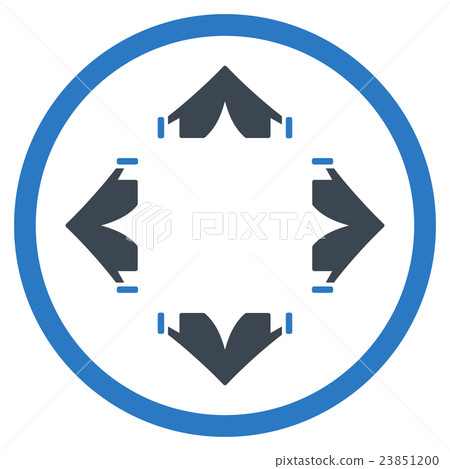 Tent Camp Icon 23851200