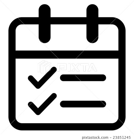 Date Tasks Icon Date Tasks Icon 23851245