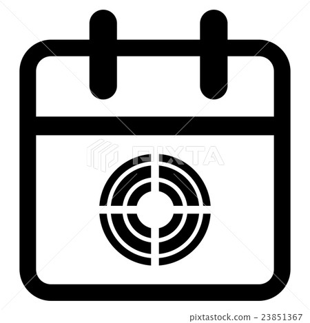 Target Day Icon Target Day Icon 23851367