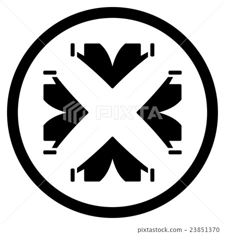 Tent Camp Icon Tent Camp Icon 23851370