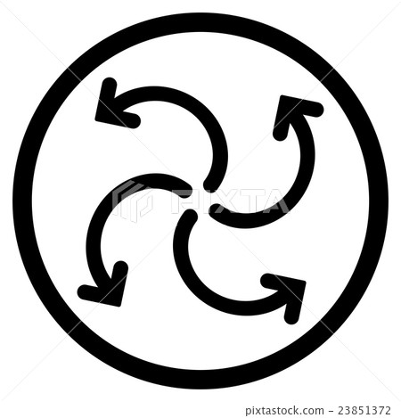 Turbine Rotation Icon Turbine Rotation Icon 23851372