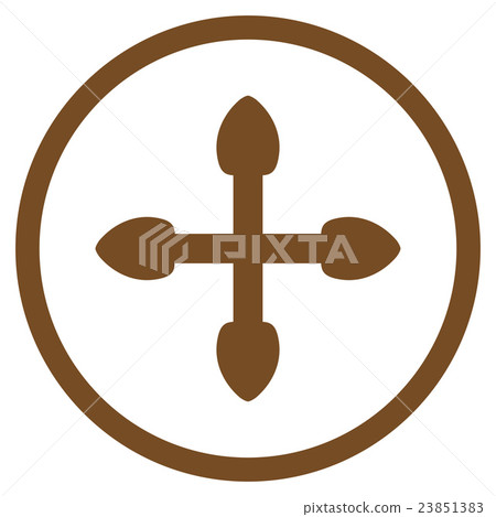 Arrows Flat Icon 23851383