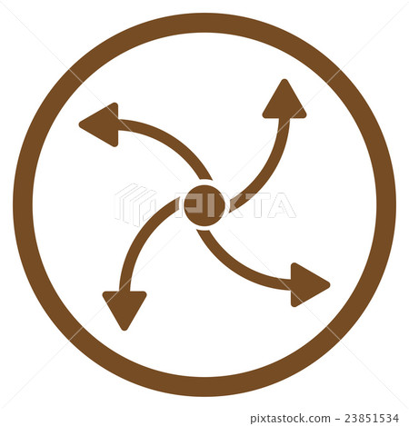 Swirl Direction Icon - Stock Illustration [23851534] - PIXTA