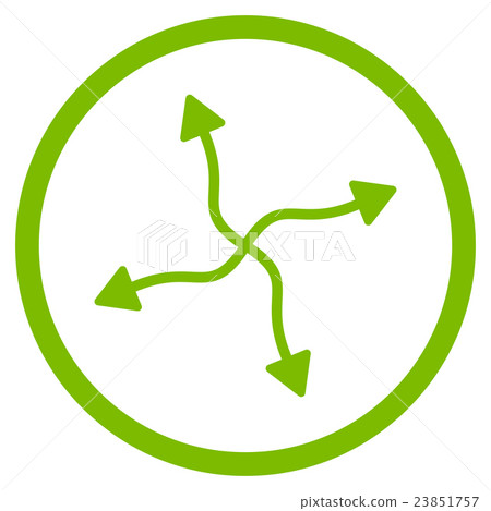 Curve Arrows Icon Curve Arrows Icon 23851757