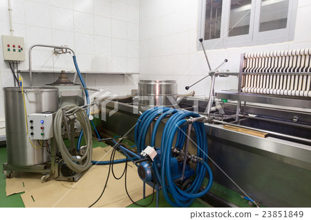 Mechanisms for filling containers with oil. 23851849