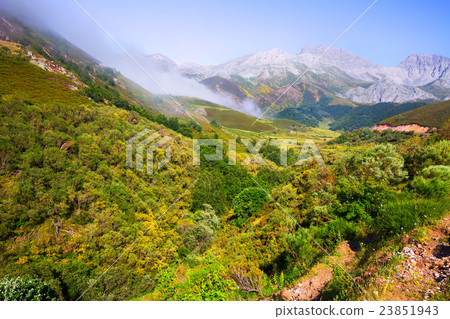 tranquil mountain landscape tranquil mountain landscape 23851943
