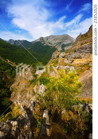 Rocky landscape in summer 23852020