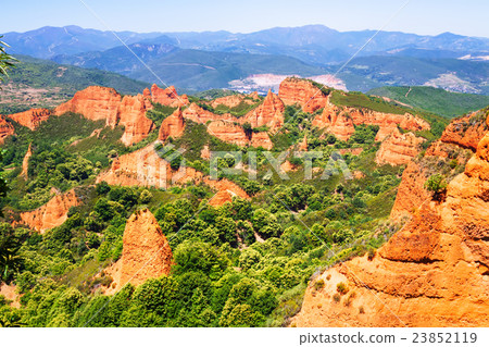 Landscape of Las Medulas - historical site near Ponferrada 23852119