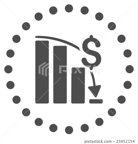 Financial Crisis Icon 23852154