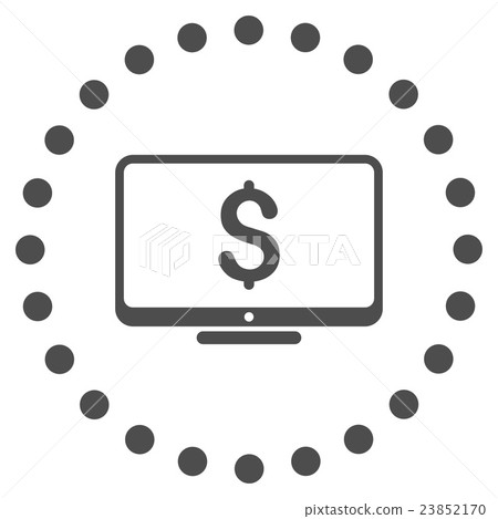 Financial Monitoring Icon Financial Monitoring Icon 23852170