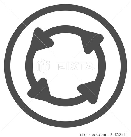 Rotate Flat Icon Rotate Flat Icon 23852311
