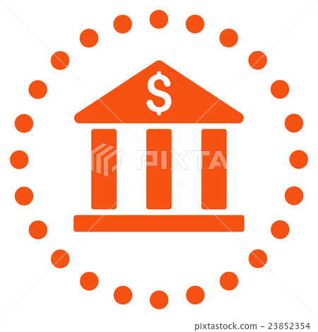 Bank Building Icon 23852354