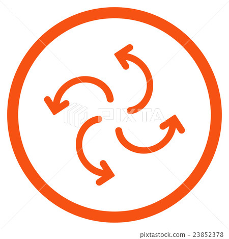 Cyclone Arrows Icon Cyclone Arrows Icon 23852378
