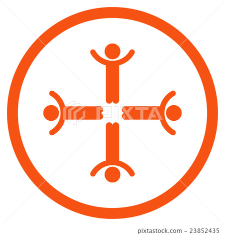 Hands Up Men Icon 23852435