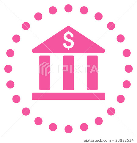 Bank Building Icon Bank Building Icon 23852534
