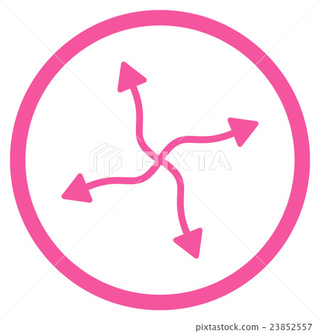 Curve Arrows Icon Curve Arrows Icon 23852557
