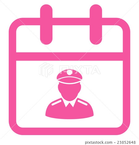 Police Date Icon Police Date Icon 23852648