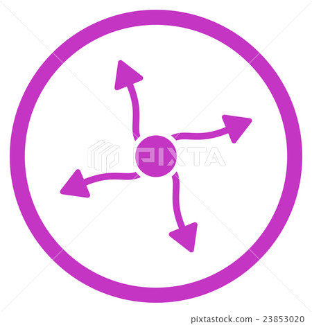 Curve Arrows Icon Curve Arrows Icon 23853020