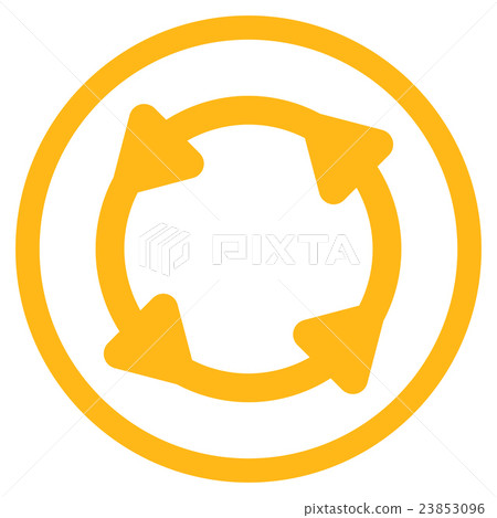 Rotate Flat Icon Rotate Flat Icon 23853096