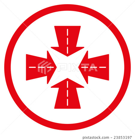 Merge Directions Icon Merge Directions Icon 23853197