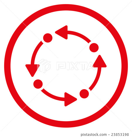 Rotate Flat Icon Rotate Flat Icon 23853198