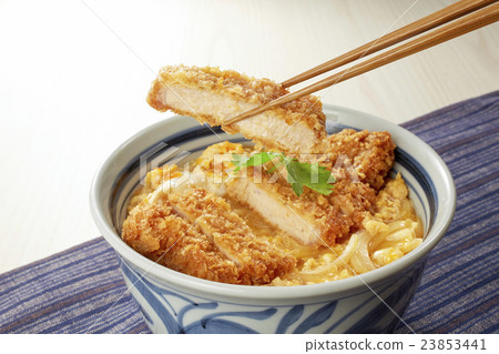 Pork cutlet on rice Pork cutlet on rice 23853441