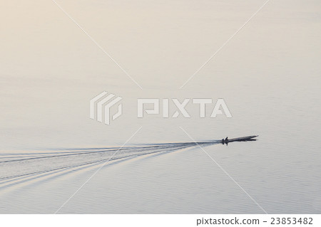 man on a ferryboat man on a ferryboat 23853482