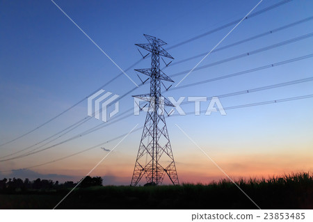 high voltage post high voltage post 23853485