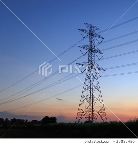 high voltage post high voltage post 23853486