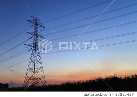 high voltage post high voltage post 23853487