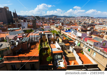Roofs of Old city - Barcelona 23853495