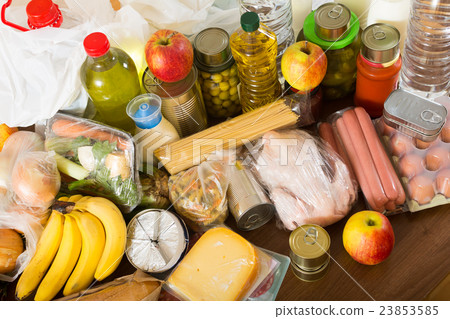 food purchases from supermarket 23853585