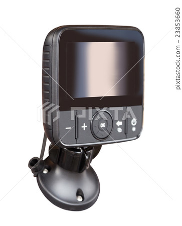 Modern fishfinder isolated on white background Modern fishfinder isolated on white background 23853660