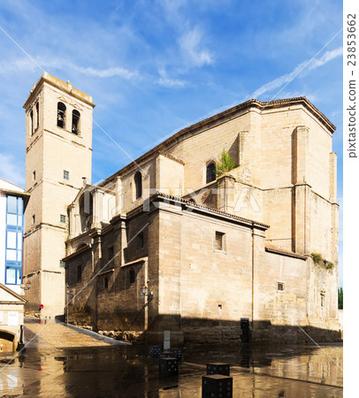 Church of Santiago el Real in Logrono. Rioja Church of Santiago el Real in Logrono. Rioja 23853662