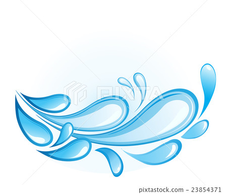 Water Label vector isolated - Stock Illustration [23854371] - PIXTA