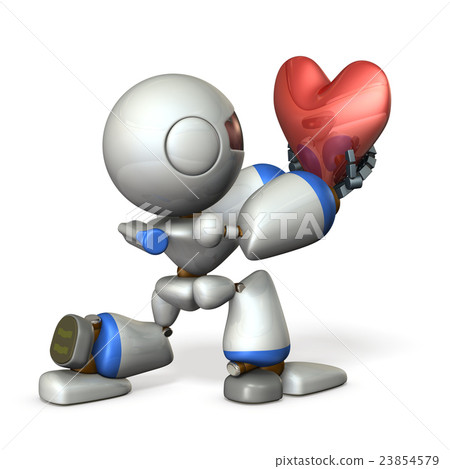 Cute robot to propose 23854579