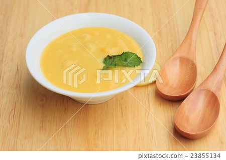 Corn soup with fresh Corn soup with fresh 23855134