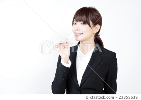 Bite gum / business scene Bite gum / business scene 23855639