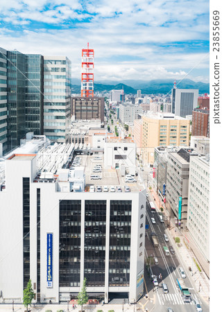 The streets seen from Sapporo City Hall The streets seen from Sapporo City Hall 23855669
