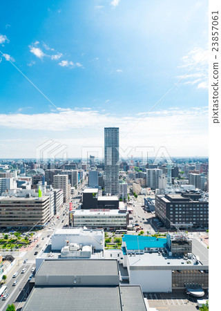 The streets seen from Sapporo City Hall The streets seen from Sapporo City Hall 23857061