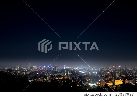 Night view from Asahiyama memorial park 23857088