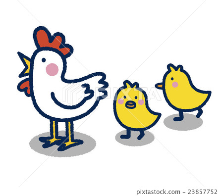 Chicken parent and child _ 2 23857752