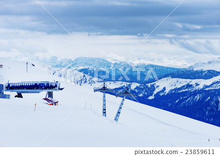 Snow in mountains. Snow in mountains. 23859611