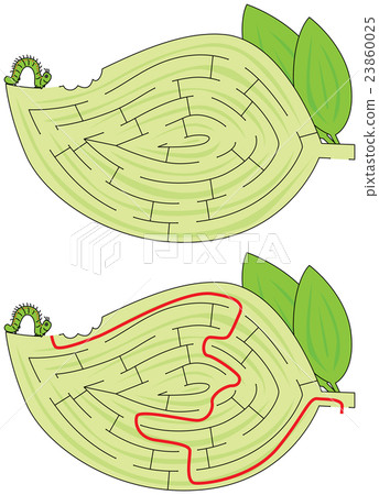 Caterpillar maze 23860025